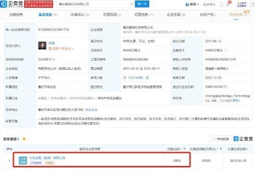 小米小額更名信息技術(shù)咨詢服務(wù)，釋放企業(yè)戰(zhàn)略升級信號